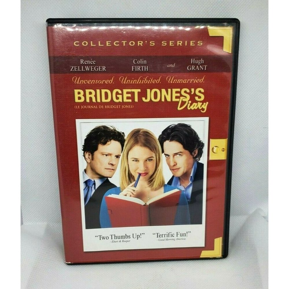 Bridget Jones Diary DVD 2001 Widescreen Renee Zellweger Hugh Grant No Scratches